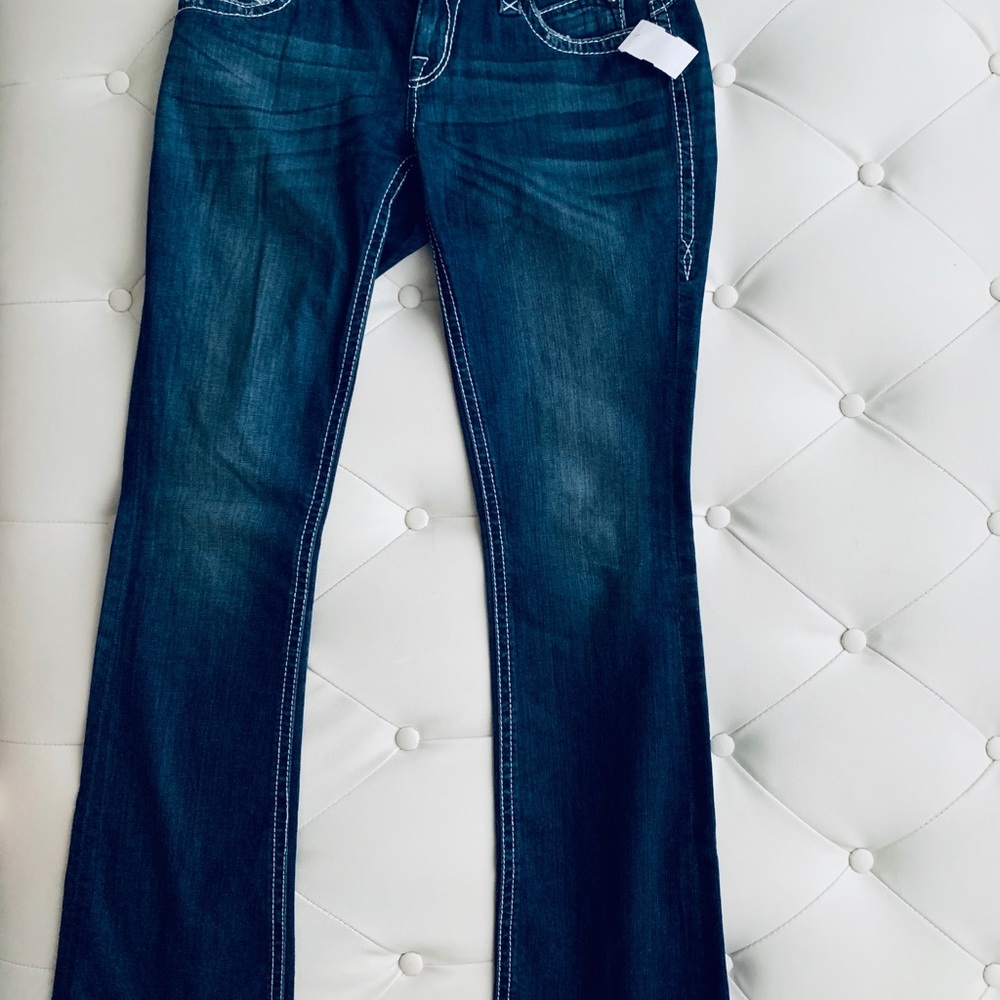 SOLD NWT Rock Revival Boot Jeans Made In Vietnam - Picture 8 of 8